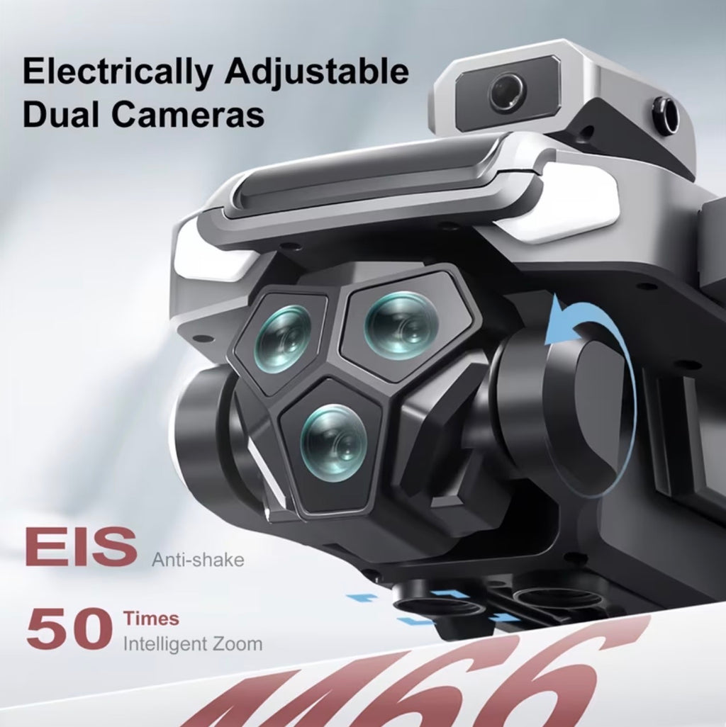 M66MAX Drone with Brushless Optical Flow Aerial Photography Screen Remote Control Camera Foldable Design Omnidirectional Obstacle Avoidance Portable Folding
