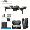 E88 Pro Drone with 4K HD Dual Camera 100m Remote Control Foldable Design 3-Axis Gimbal Smart GPS Mode Extended Flight Time Portable