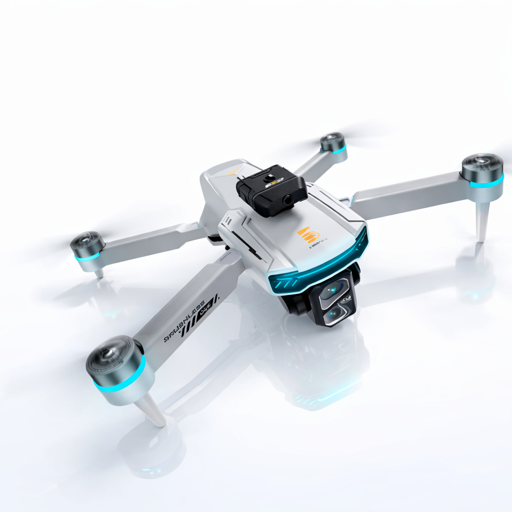 Z105 Model 8K HD Dual Camera 180° Electric Adjustable GPS Positioning Obstacle Avoidance Brushless UAV Foldable for Beginners - Folding
