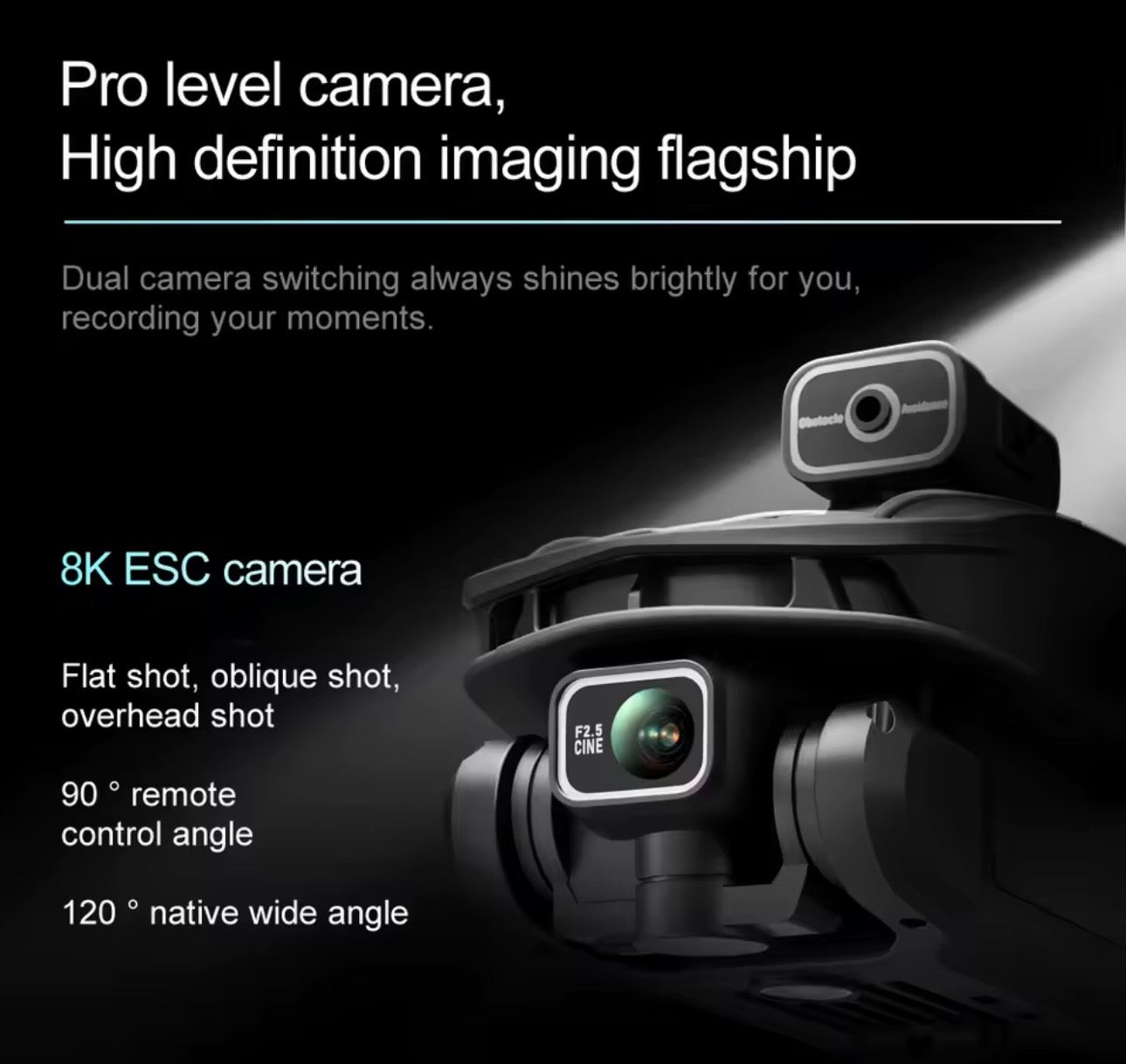V168 PRO MAX GPS Drone with 8K Camera Aerial FPV Brush Avoiding Obstacle Large Screen Remote Control Folding Drone for Professional Use