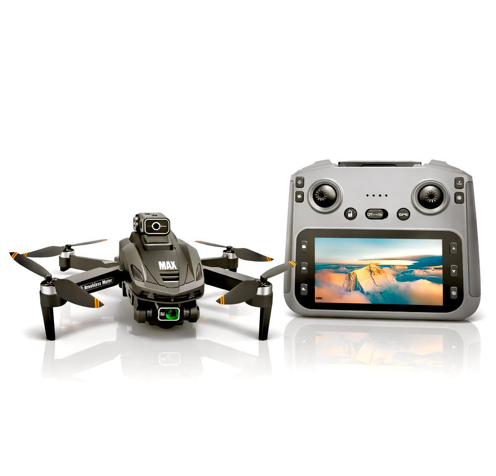 V168 PRO MAX GPS Drone with 8K Camera Aerial FPV Brush Avoiding Obstacle Large Screen Remote Control Folding Drone for Professional Use